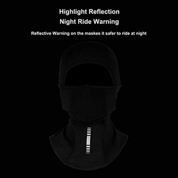 Fleece Thermal Ski Mask Windproof Balaclava Face Cover Multi-Functional main image 5